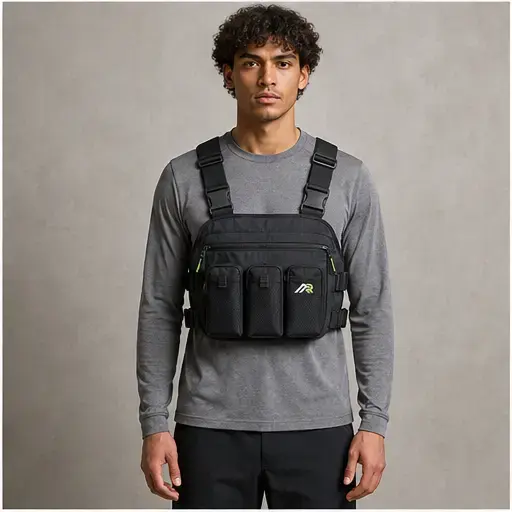 Athletic Rush chest-rig layer utility vest cut direction